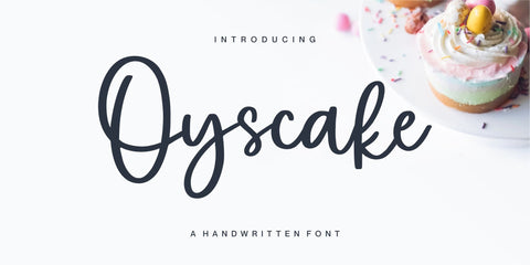 Oyscake Font Allouse.Studio 
