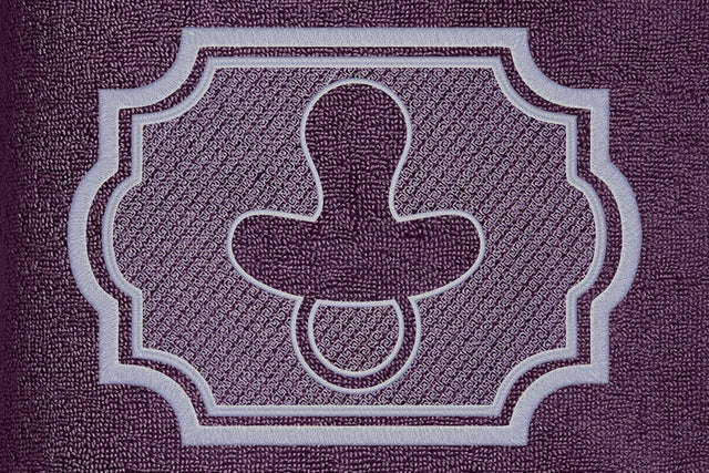 Pacifier figure embossed machine embroidery digital download Embroidery/Applique DESIGNS embroidery-workshop 