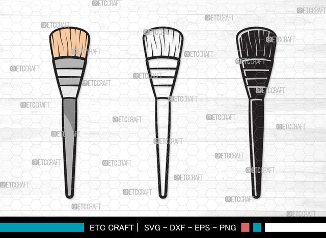 Paint Brush Clipart SVG, Paint Roller Svg, Brushes Svg, Painting Brushes Svg, Paint Brush Icon Svg, Paint Brush Clipart SVG ETC Craft 
