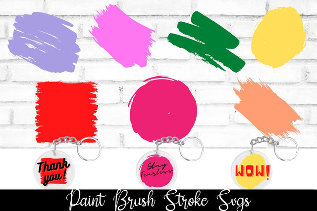 Paint Brush Stroke SVG Bundle SVG MockupSvgVenue 