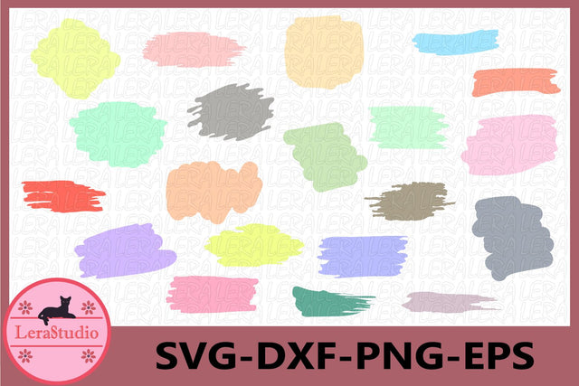 Paint Brush Stroke Svg SVG Lerastudio 