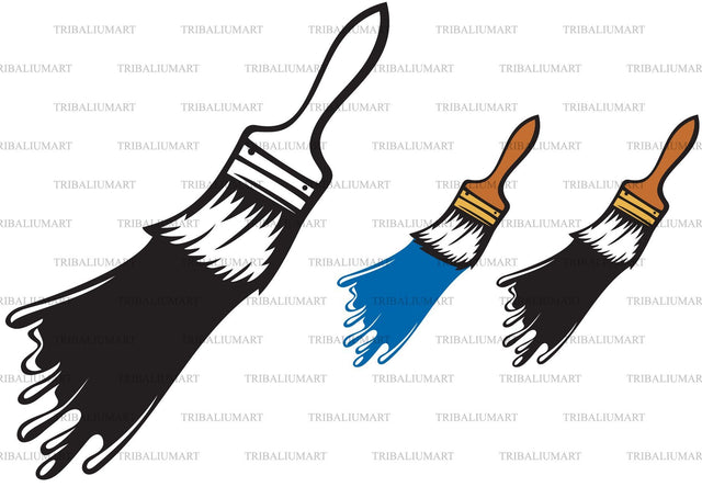 Paint brush SVG TribaliumArtSF 