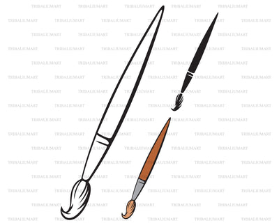 Paint Brush SVG TribaliumArtSF 