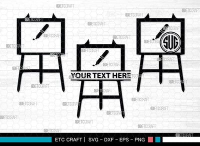 Paint Icons Set Monogram, Paint Icons Silhouette, Paint Icons Svg, Brush Paint Svg, Drawing Svg, Painting Svg, Paint Icons Set Svg, SB00082 SVG ETC Craft 