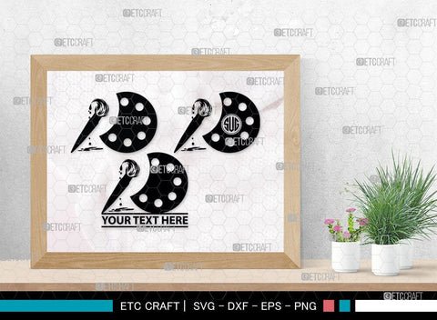 Paint Icons Set Monogram, Paint Icons Silhouette, Paint Icons Svg, Brush Paint Svg, Drawing Svg, Painting Svg, Paint Icons Set Svg, SB00082 SVG ETC Craft 