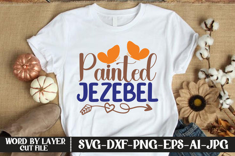 Painted Jezebel SVG CUT FILE SVG MStudio 