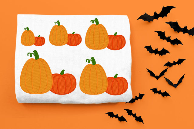 Pair of Pumpkins Mini Embroidery Embroidery/Applique DESIGNS Risa Rocks It 
