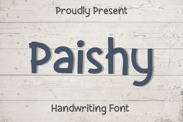 Paishy Font Aisyah 