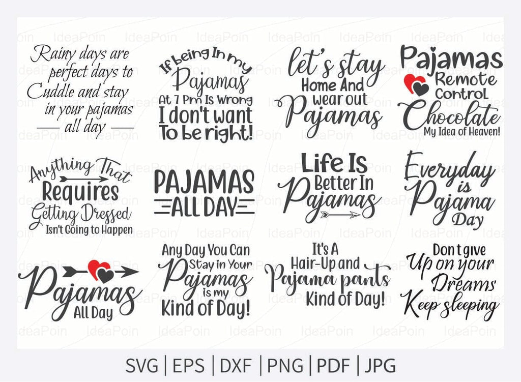 Pajama Day Svg, Pajama Day, Pajama SVG Bundle , Pajamas Designs for ...