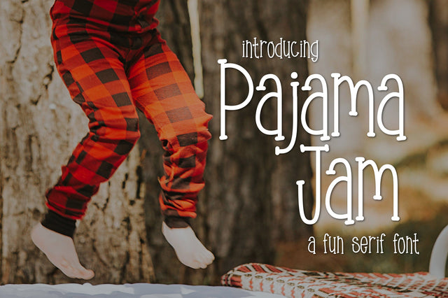 Pajama Jam Font Kitaleigh 