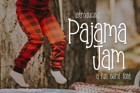Pajama Jam Font Kitaleigh 