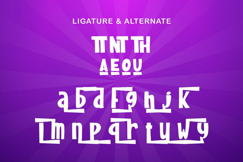 Pakuintho - Playful Display Font Font StringLabs 