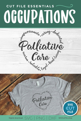Palliative care svg, Hospice svg, hospice worker svg SVG SVG Cut File 