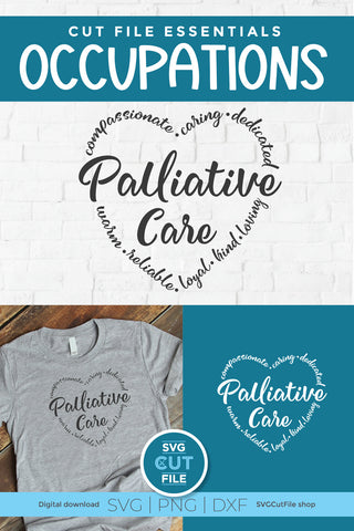 Palliative care svg, Hospice svg, hospice worker svg SVG SVG Cut File 