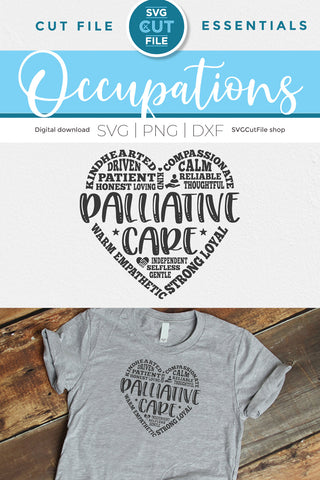 Palliative care svg, Hospice svg subway art SVG SVG Cut File 