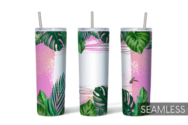 Palm Leaf Tumbler Sublimation Sublimation SvgOcean 