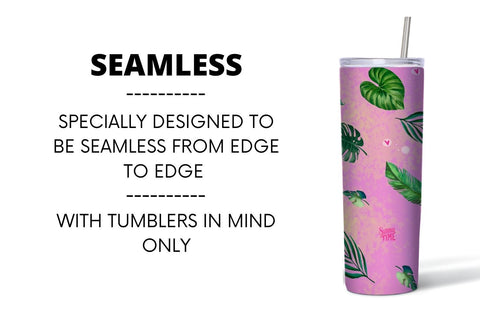 Palm Leaf Tumbler Sublimation Sublimation SvgOcean 