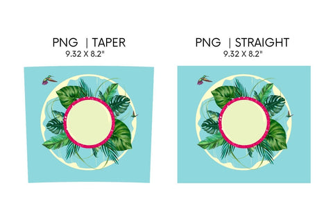 Palm Leaf Tumbler Sublimation Sublimation SvgOcean 