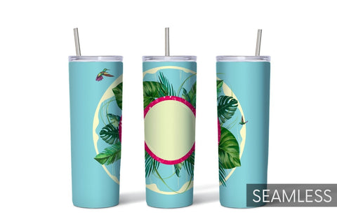 Palm Leaf Tumbler Sublimation Sublimation SvgOcean 