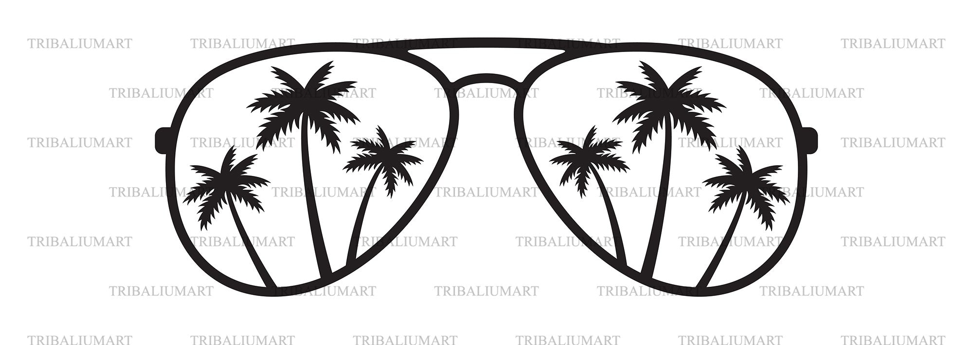 Sunglasses reflection palm tree hi-res stock photography and images - Alamy