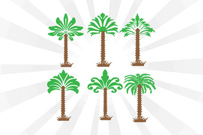 Palm Tree Mini bundle SVG Johan Ru designs 