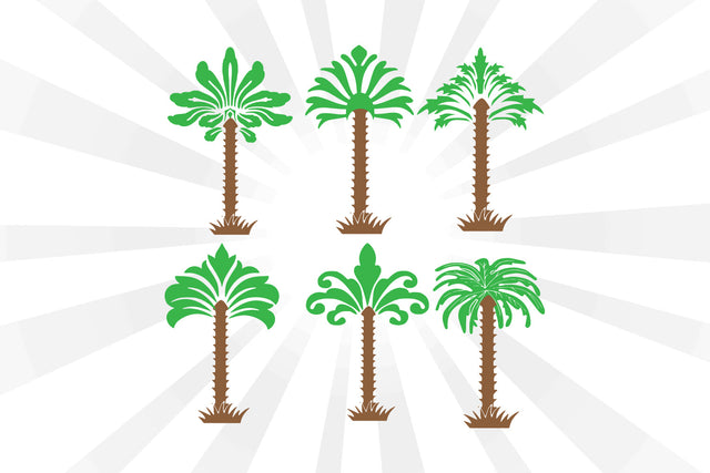 Palm Tree Mini bundle SVG Johan Ru designs 