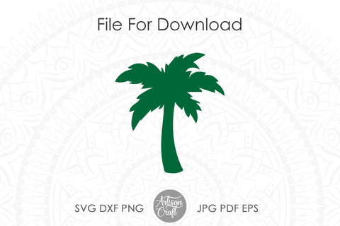 Palm tree PNG, SVG, Clipart, Silhouette, Vector SVG Artisan Craft SVG 