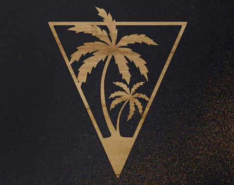 Palm tree svg, dxf files for plasma, cnc files for wood, summer svg, beach svg, tree svg, palm tree clipart, vacation svg, tropical svg SVG CutLeafSvg 