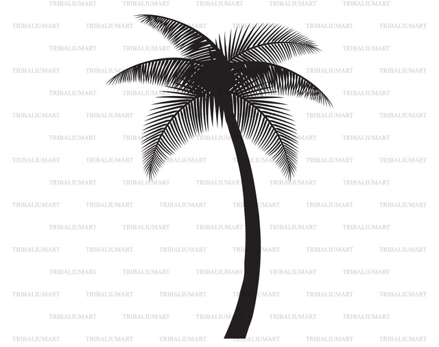 Palm tree SVG TribaliumArtSF 