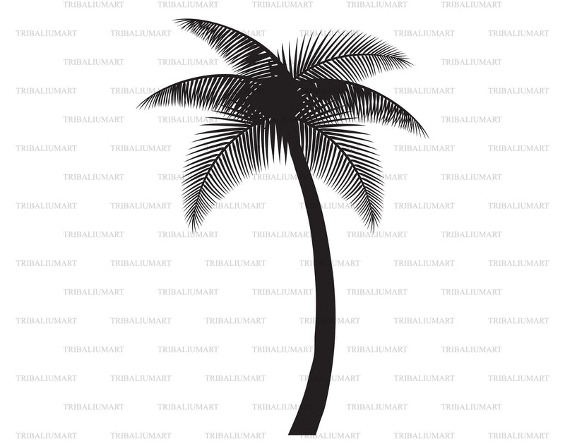 Palm tree SVG TribaliumArtSF 