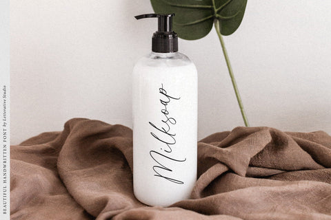 Palmeras Beautiful Handwritten font Font Letterative 