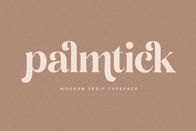 palmtick Typeface Font Storytype Studio 