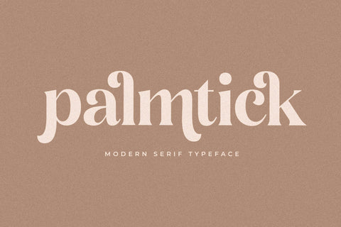 palmtick Typeface Font Storytype Studio 