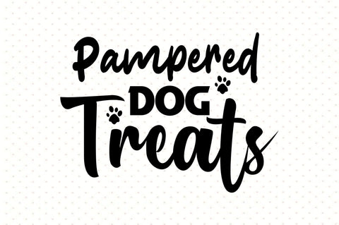 Pampered Dog Treats svg SVG orpitasn 