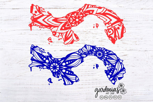 Panama Mandala SVG SVG Gardenias Art Shop 