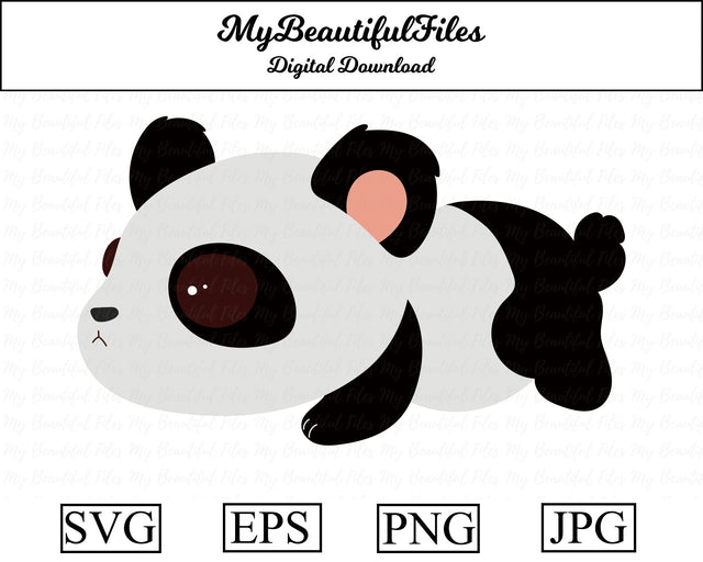 Panda - Animal SVG MyBeautifulFiles 