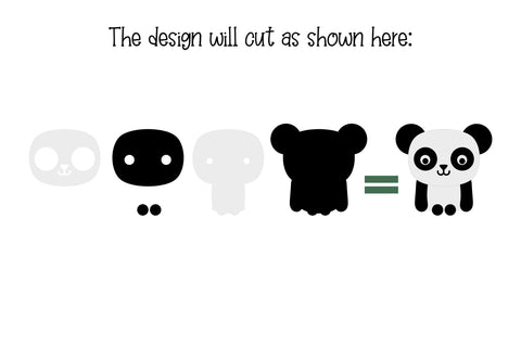 Panda SVG Digital Gems 