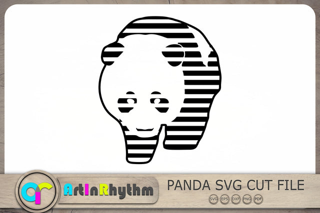 Panda Svg, Panda Clipart, Panda Svg File, Panda Cut File SVG Artinrhythm shop 