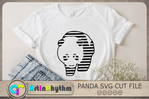 Panda Svg, Panda Clipart, Panda Svg File, Panda Cut File SVG Artinrhythm shop 