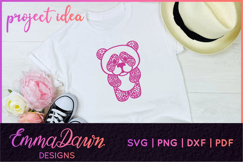 Panda SVG SVG Emma Dawn Designs 
