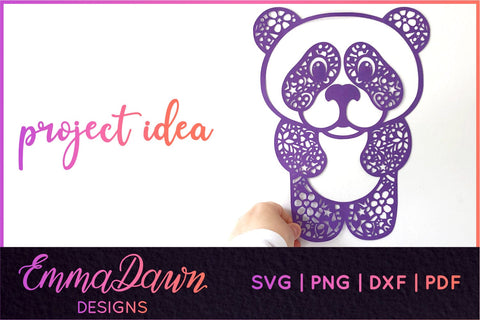 Panda SVG SVG Emma Dawn Designs 