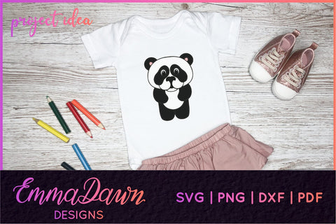 Panda SVG SVG Emma Dawn Designs 
