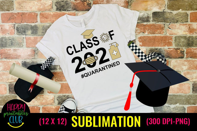 Pandemic Class of 2021 Graduation Sublimation- Graduation Sublimation Happy Printables Club 