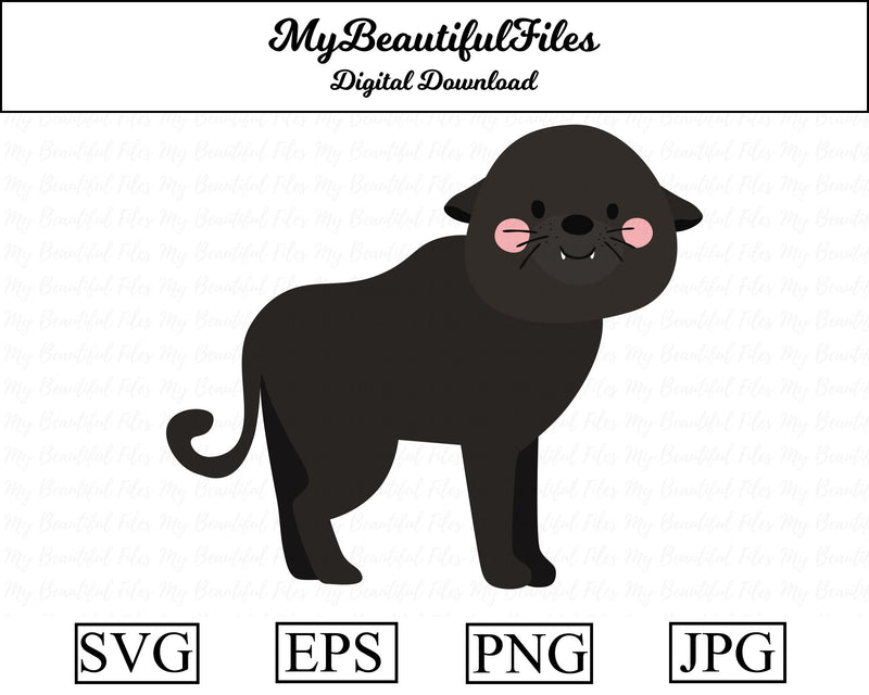 panther - Animal SVG MyBeautifulFiles 