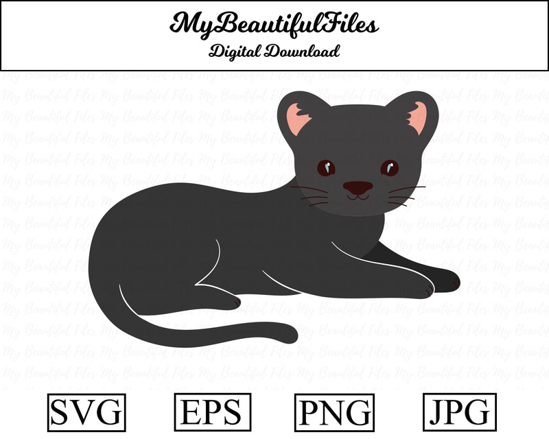 Panther - Animal SVG MyBeautifulFiles 