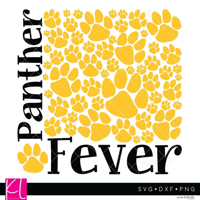 Panther Fever SVG Kelly Lollar Designs 