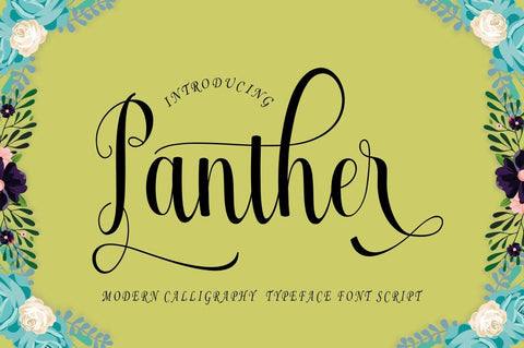 Panther Font Imunstudio 