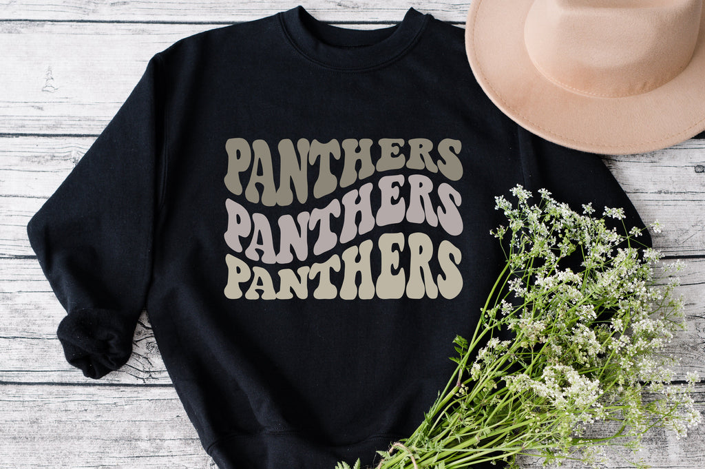 Panthers svg, Panther svg, Panther scratches design , School Spirit