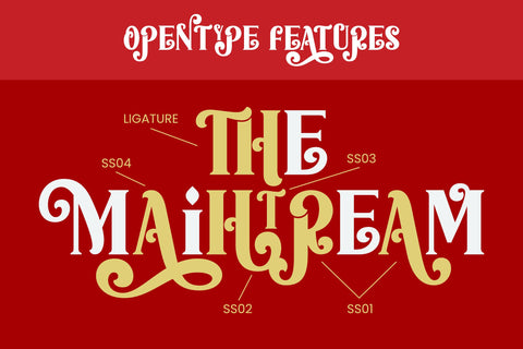 Panthura Christmas - Classy Serif Font ahweproject 