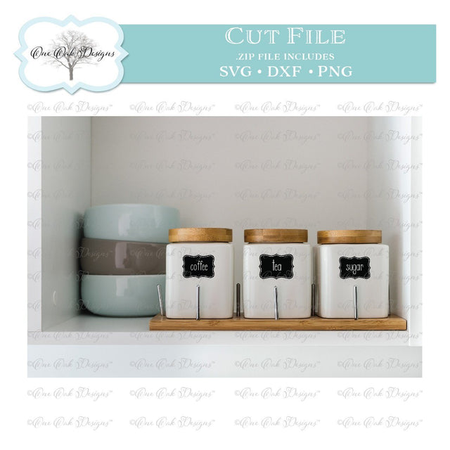 Pantry Labels - set of 54 SVG One Oak Designs